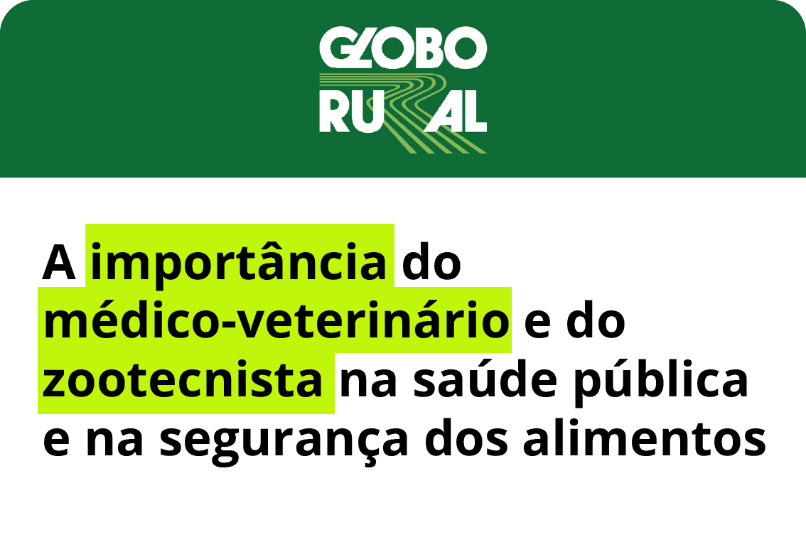 Globo Rural - A importância do médico-veterinário e do zootecnista